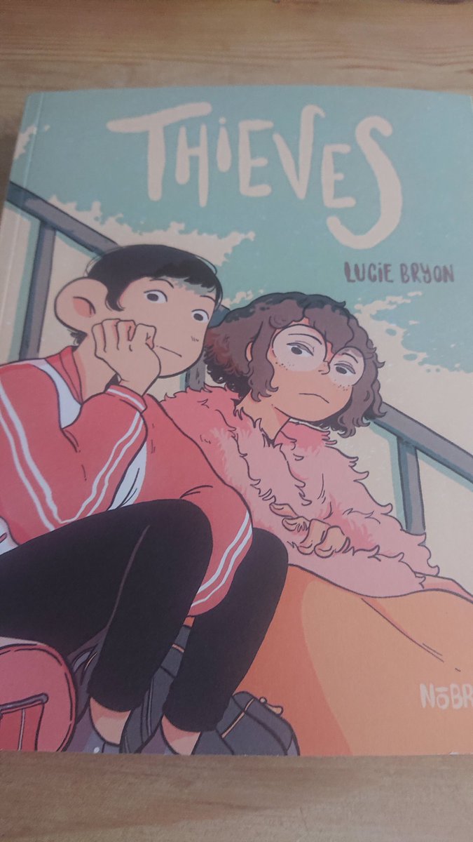 OKComics's tweet photo. Fantastic book from @heyluchie @NobrowPress Two high school kids decide to re-thieve all the things that they stole.
#okbooksof2022 #comics #graphicnovels
https://t.co/A9hFaS4Xa2 https://t.co/hceu6apVrX