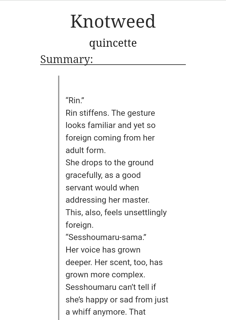 SessrinBang's tweet photo. Writer Quincette's collab with 
@shirubihime and @LavenderRitowa  for the 
@SessrinBang
 2022

🌙 AO3 Link: https://t.co/AquS9LzB5H

🍈Artist's works below⬇️ 

#SessRinBang2022
#sessrin #sesshomaruxrin  #殺りん #sesshomaru #rin #殺生丸 #りん #犬夜叉 #inuyasha https://t.co/Huiza4wdAu