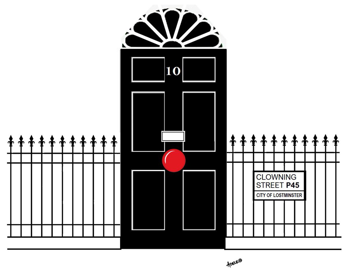 Welcome to Clowning Street!🚪🤡
🅿️4️⃣5️⃣ 
#Lostminster #100votes