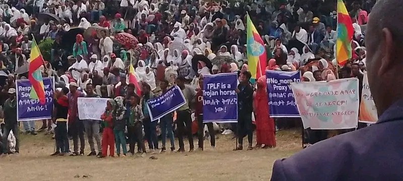 To day, like yesterday, the truth is out in the square. The people of Woreilu district and זtodayy administration condemned the Western interference in Ethiopia's internal affairs. Ethiopianism will continue.
👍,👉&amp;🤔