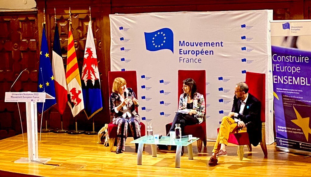 Un grand bravo aux équipes du <a href="/MouvEuropeen_Fr/">Mouvement Européen - France</a> &amp; <a href="/JeunesEuropeens/">Les Jeunes Européens - France</a> pour ces belles #UAMEF à <a href="/VilledeNice/">Ville de Nice</a>, riches en rencontres et débats sur l’#Europe que nous voulons.
Remerciements appuyés à <a href="/JeromeQuereMEF/">Jérôme Quéré</a>, <a href="/JulieMartinEU/">Julie Martin 🇪🇺🇫🇷🇧🇪</a> &amp; toute l’équipe organisatrice sur place pour ce succès
