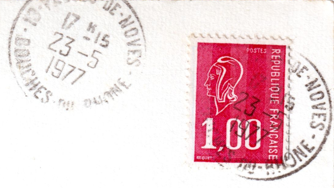 mercipourlacart's tweet photo. Timbre Marianne de Béquet 1 Franc rouge 1976
Voir la carte Moulin de Daudet
https://t.co/CTBqVSLZb9
#timbre #timbres #postagestamp #snailmail #stamp #stamps #stempel #sellopostal #francobollo #philatélie #philatelie #philately #filatelia
#marcophilie #France #timbreFrance #Noves https://t.co/BbhmnevRJt