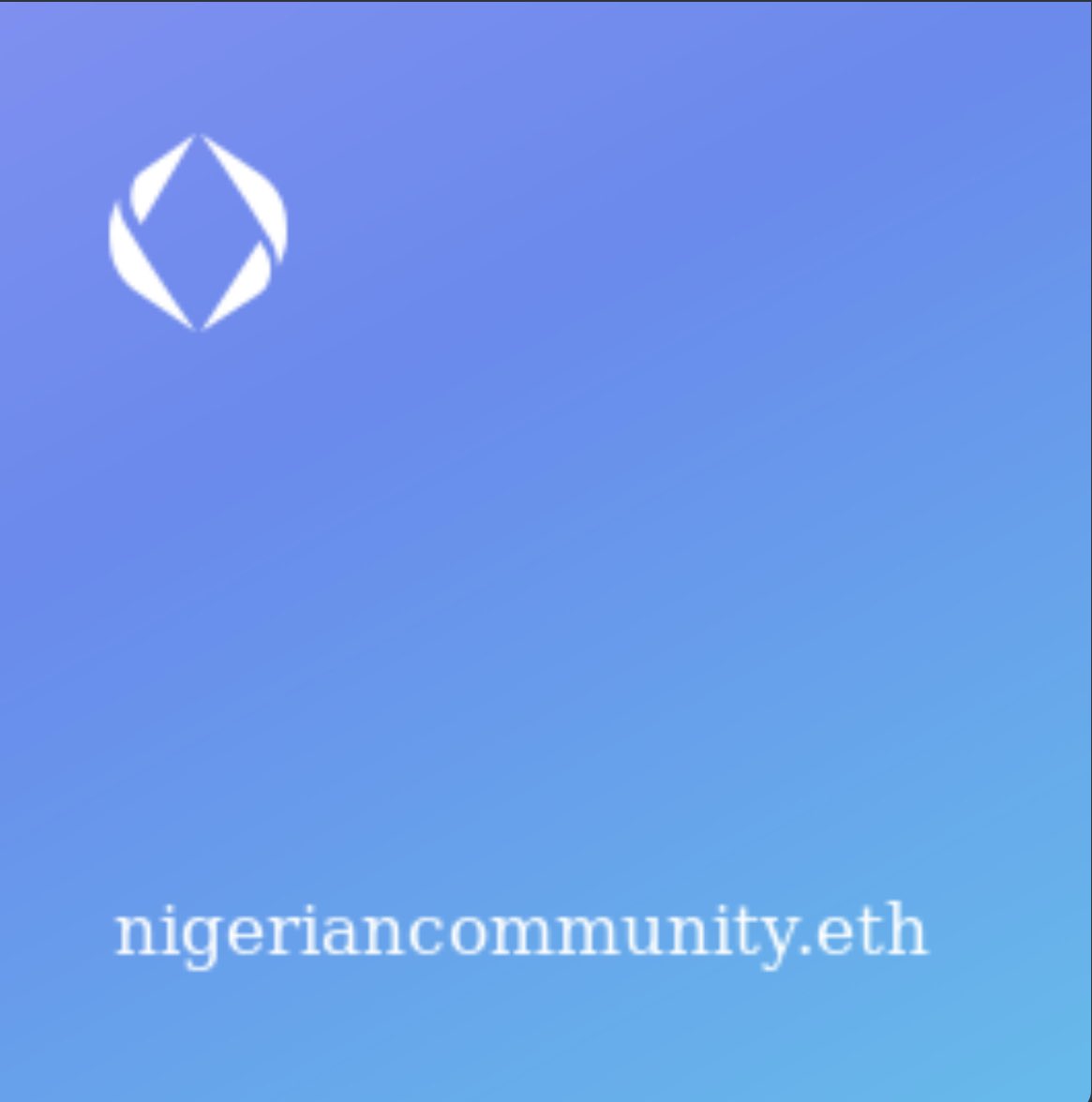 Dadahomeeth's tweet photo. Thanks ππΌ @AfroGodEth for the gift π to the community one love β€οΈ #ENS https://t.co/HBrutcpehb