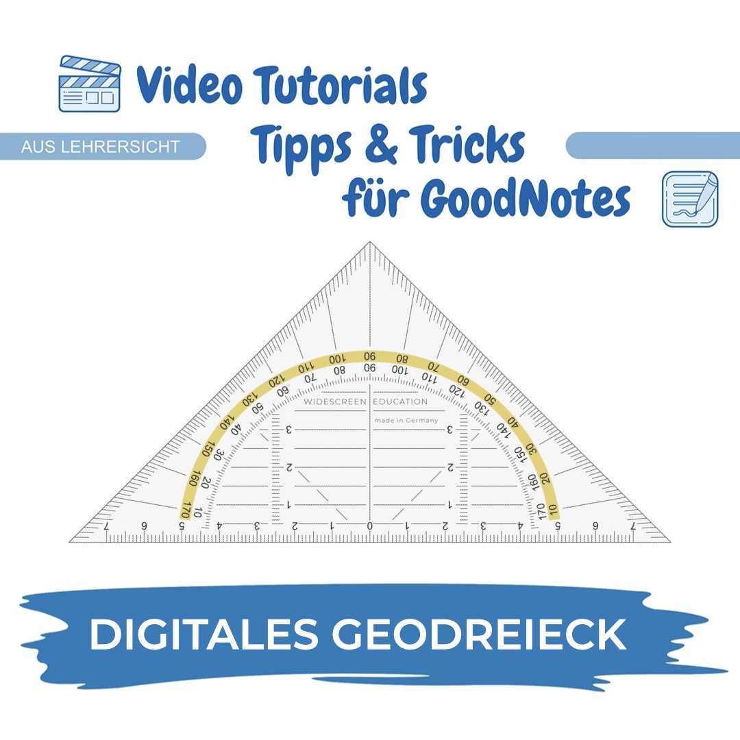 Mein neues Video zum digitalen Geodreieck für <a href="/GoodNotesApp/">Goodnotes</a> ist online:
youtu.be/MXPyB5_F-kw
Gerne RT
#twlz #eduBW #eduBayern #eduNRW