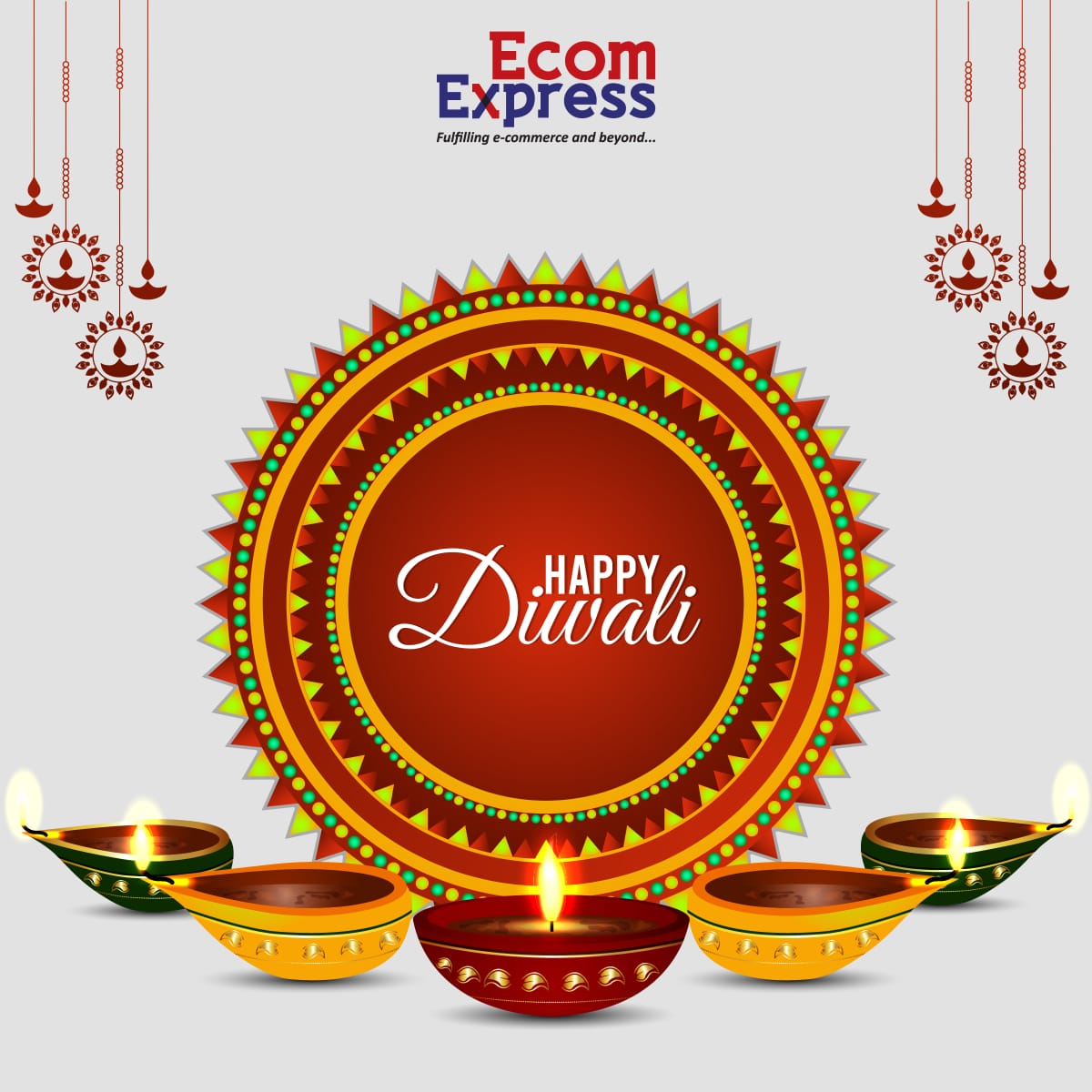 EcomExpress_Ofc's tweet photo. As we celebrate the sparkling festival of lights, let us hope that it brings along new opportunities for all of us to reach new heights of success and glory. 

#EcomExpressFamily wishes you a very Happy Diwali.

#HappyDiwali #ecomexpress https://t.co/42rw943PEe