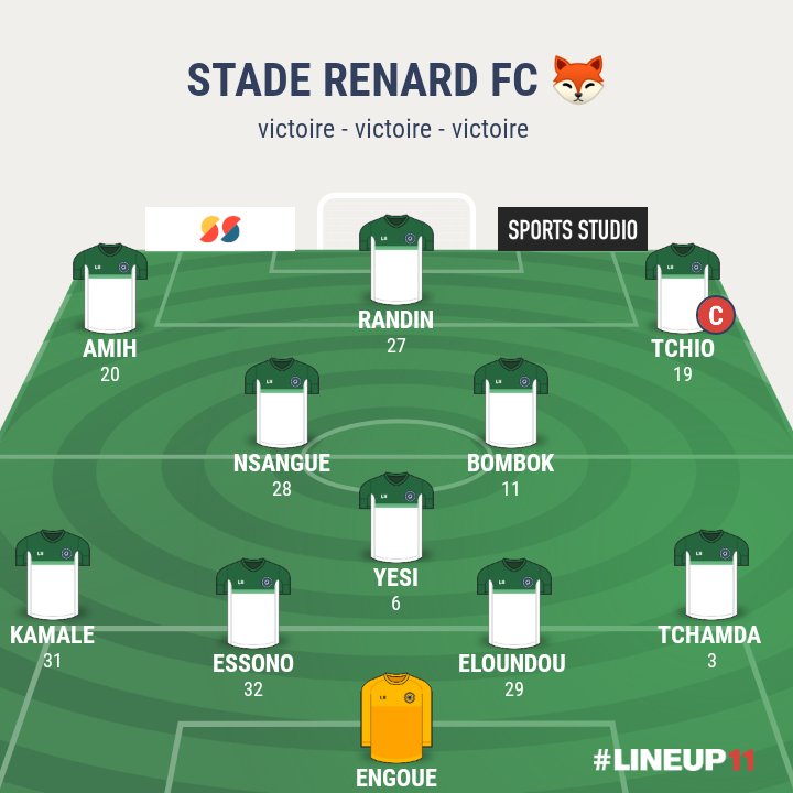 STADE RENARD FC tweet media