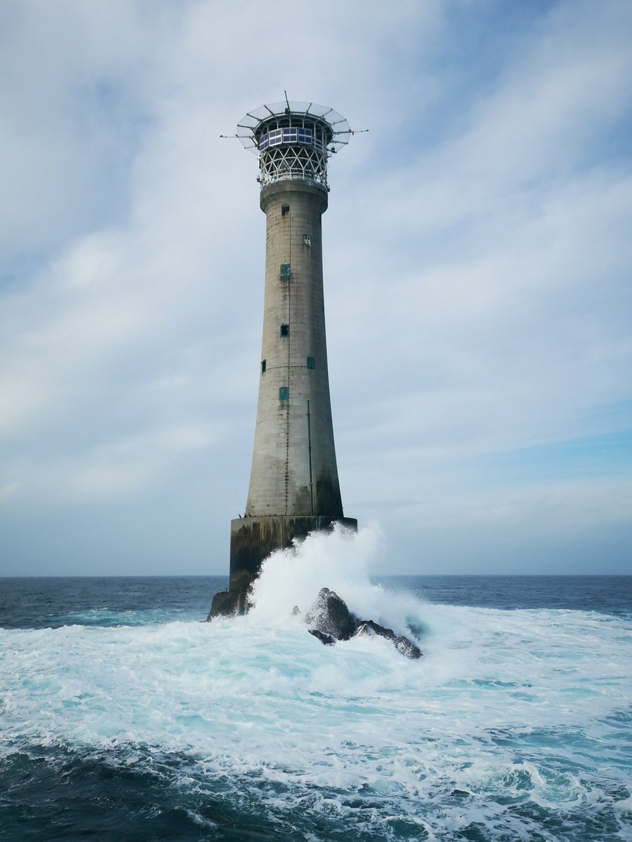 Sunday morning  lifeboat exercise out to the Bishop Rock Lighthouse.
<a href="/trinityhouse_uk/">Trinity House</a>
Incredible engineering... Built to last