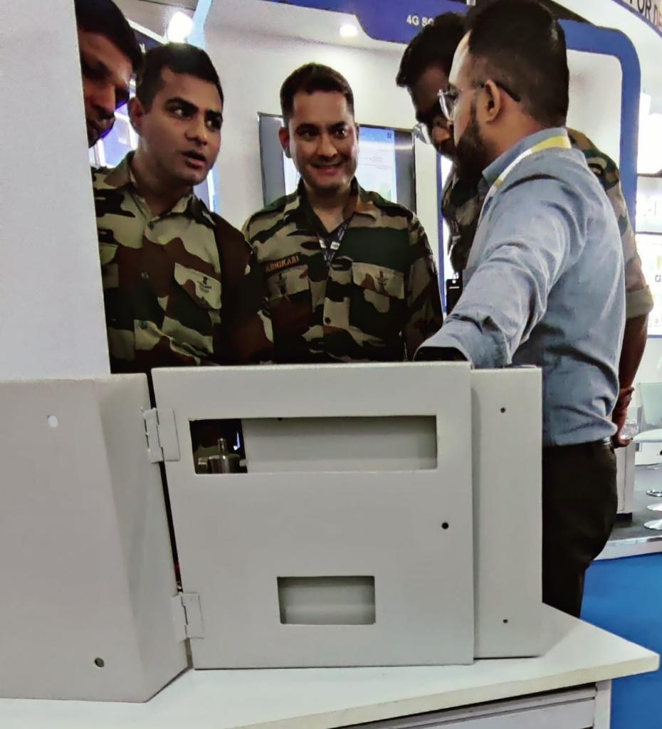 CeasefireIndia's tweet photo. We are proud to showcase our cutting-edge technologies at @DefExpo_India and protect those who protect the nation.
Visit our Stand - 7S.58, Hall no. 7, DefExpo, Gandhinagar, Gujarat from 18th-22th October 2022.
See you there.
#DefExpo2022 #DefExpo #firecontrols #exhibition https://t.co/WUsXK2KDZL