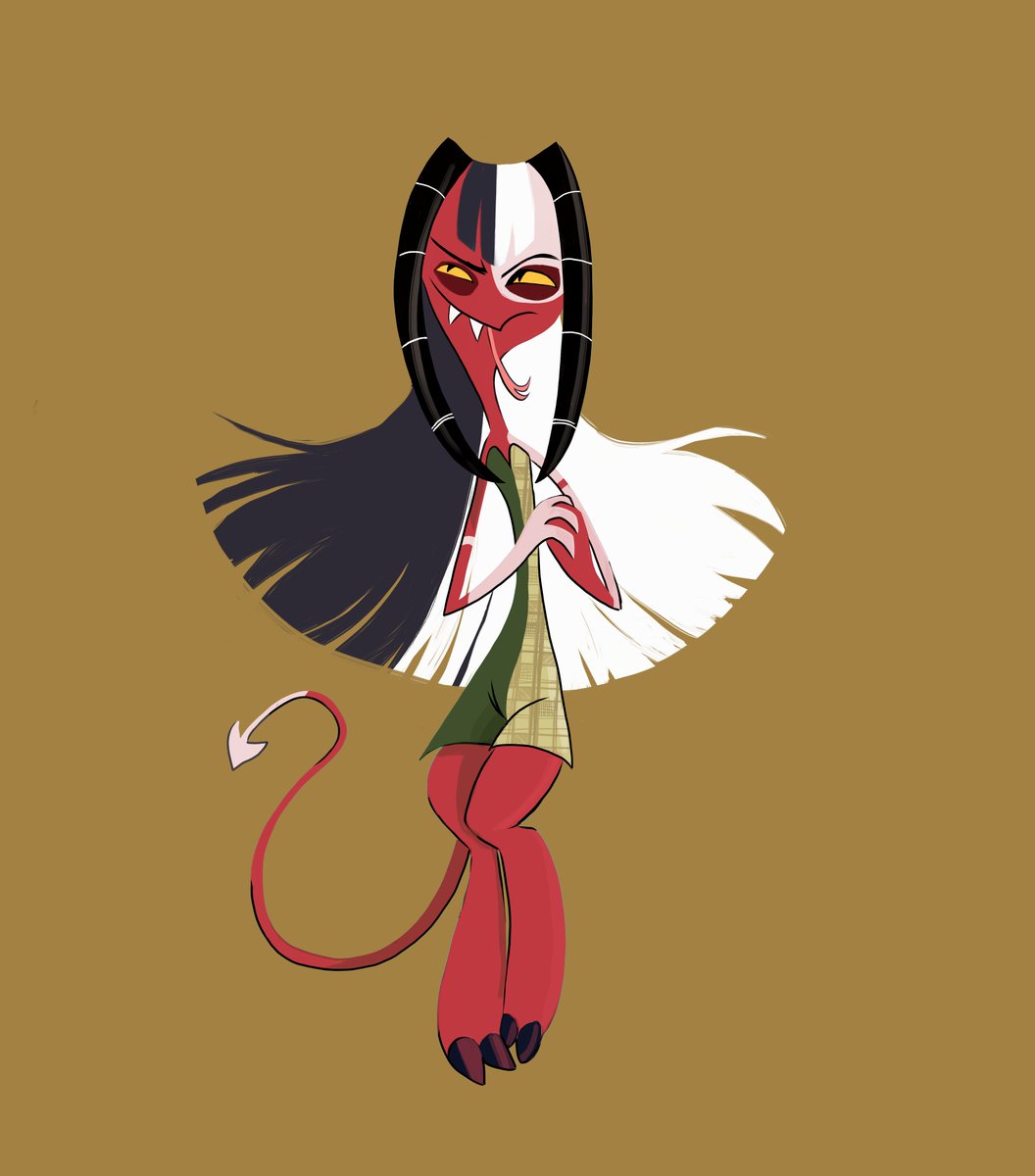 BuxtonRayna's tweet photo. Super jazzed to say that I recently joined @SpindleHorse  as a rough animator! Had a blast making an impsona 😈 https://t.co/RVmb3ljd7i