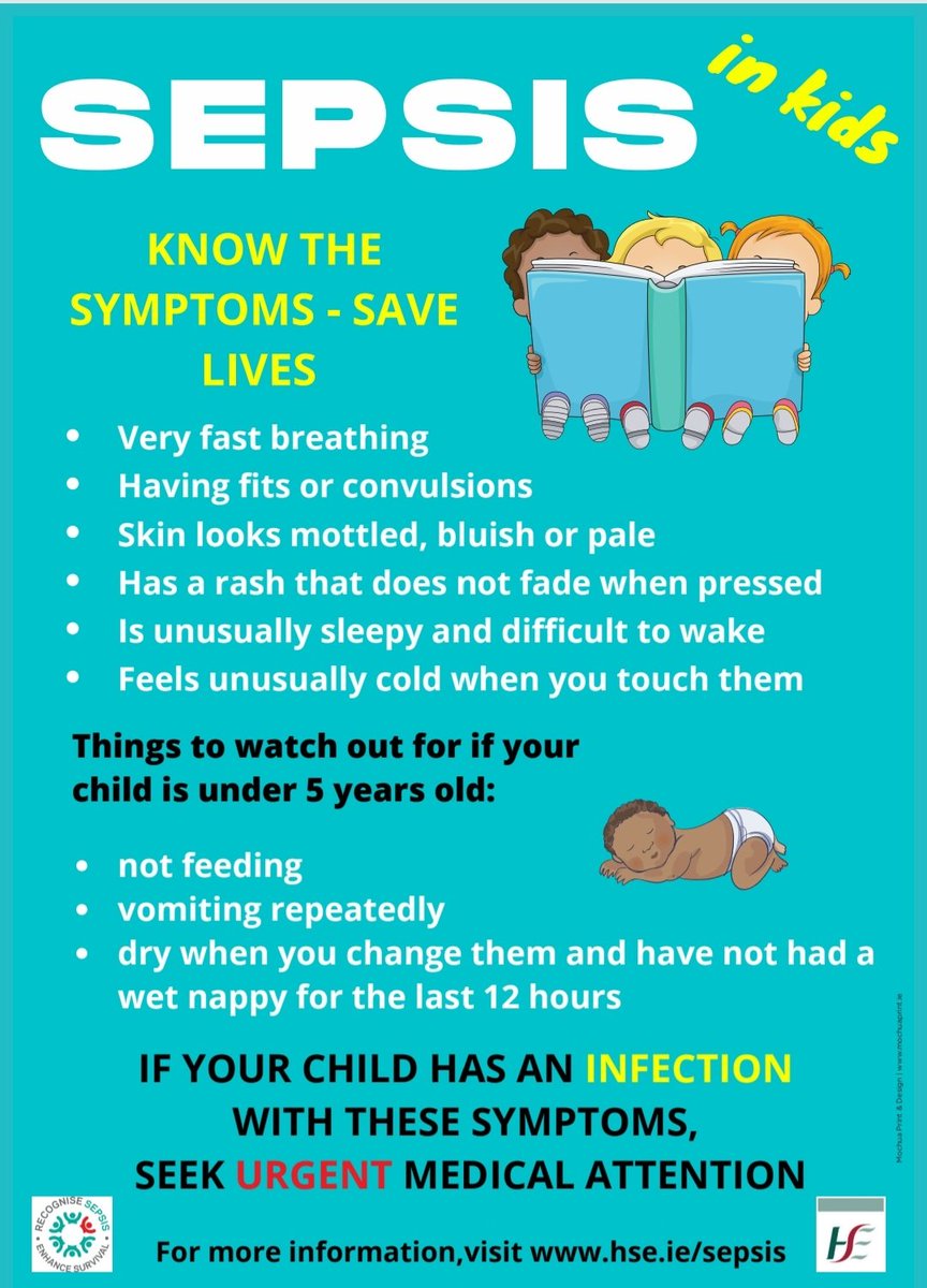 As we know #sepsis knows no bounds & can affect anyone even the famous..... Early recognition & treatment affords patients greater opportunity to survive - know the signs in adults & children & be a lifesaver @YvonneCYoung @IrishSepsis @ceconroy @SineadHorgan1 @vidamthamilton