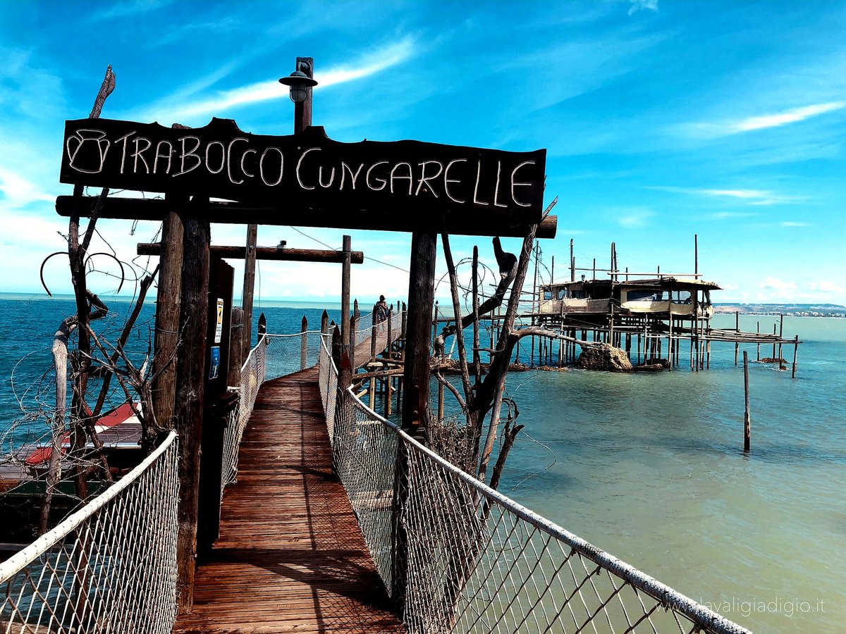 Vasto. Trabocco Cungarelle 🍽