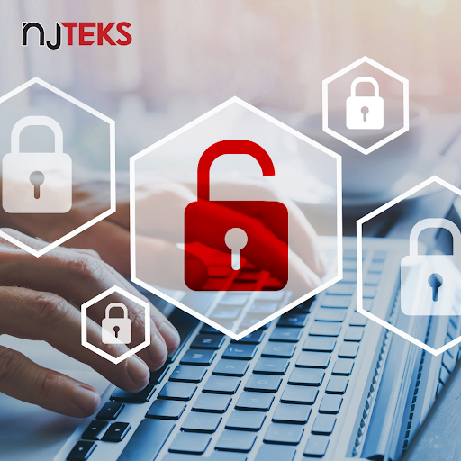 njteks's tweet photo. In honor of it being Cybersecurity Month, let’s discuss why it’s important! It safeguards all types of data from theft and loss, including sensitive and private data. Get in touch with our team to strengthen your cybersecurity and reduce your risk of a cyberattack. 

#NJTEKS https://t.co/Egw9QujC3A