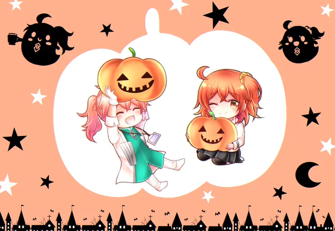 ハロウィンの時期なので去年のハロウィンロマぐだを少し手直しして再掲です 
