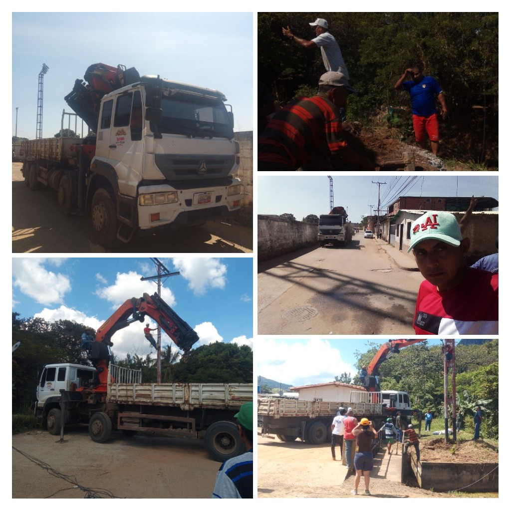wilmercaldera21's tweet photo. Consejo Comunal 12 de octubre/Trabajando duro de la  mano de las Instituciones del Gobierno Revolucionario en Pro de la comunidad. Reparación de tendido eléctrico beneficiando mas de 325 familias. @NicolasMaduro @josemvasquez @NestorLReverol @FreddyBernal https://t.co/XTGjcwCJUx