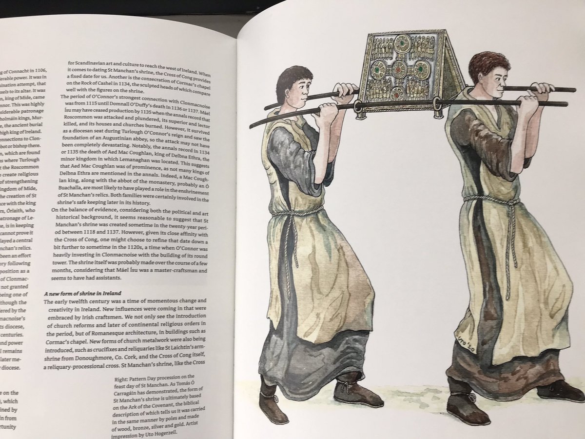 Congratulations to Griffin Murray <a href="/uccarchaeology/">UCC Archaeology</a> and Kevin O’Dwyer for this beautiful new book on the #medieval #art of St Manchan’s Shrine <a href="/NMIreland/">National Museum of Ireland</a> <a href="/HuntMuseum/">The Hunt Museum</a> <a href="/TLRHub/">Trinity Long Room Hub</a> <a href="/offalycoco/">Offaly County Council</a> <a href="/creativeirl/">Creative Ireland</a>