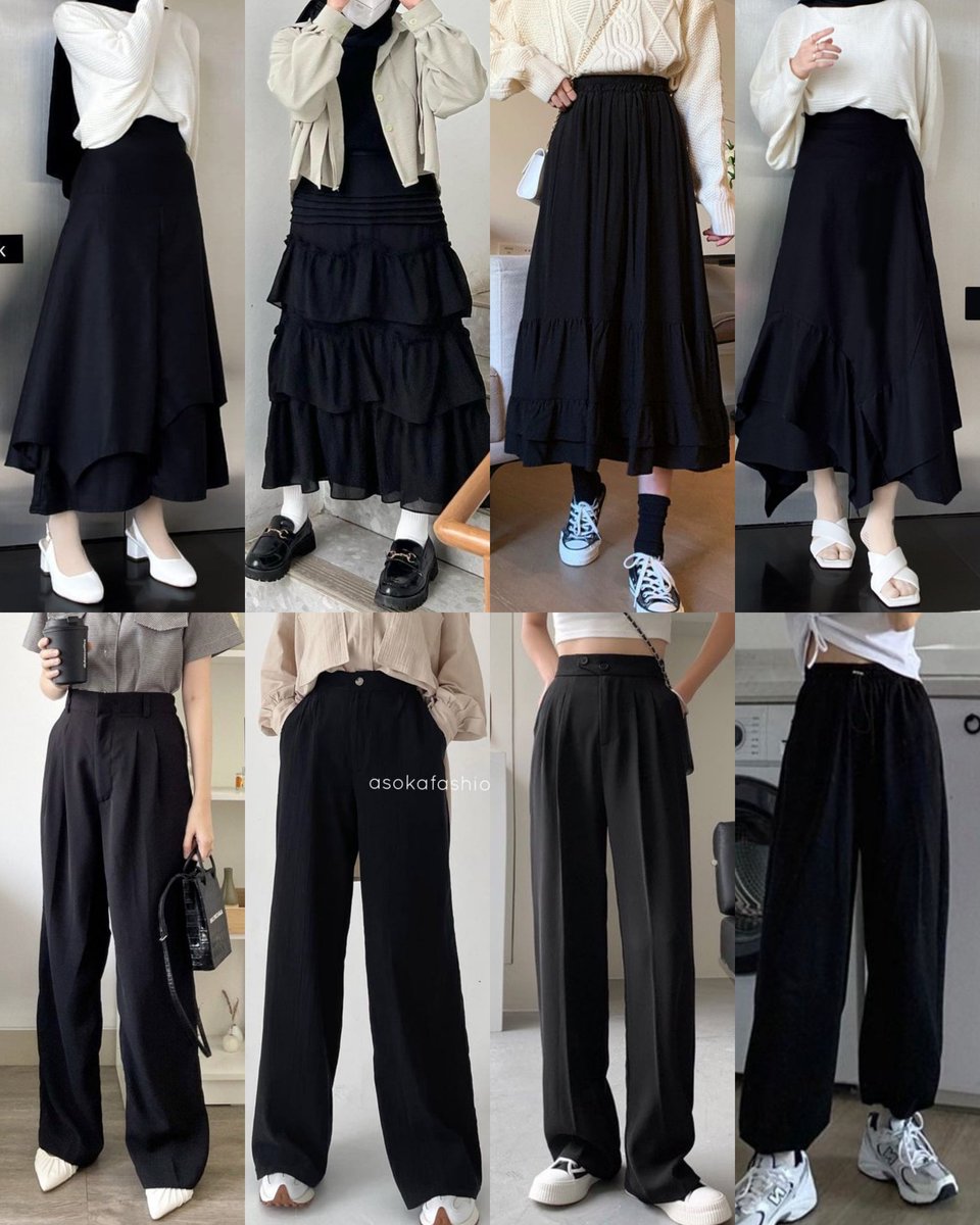 ShopeeCekout's tweet photo. Black skirt and pants is the best!

- a thread - https://t.co/5JbHPpOI3G