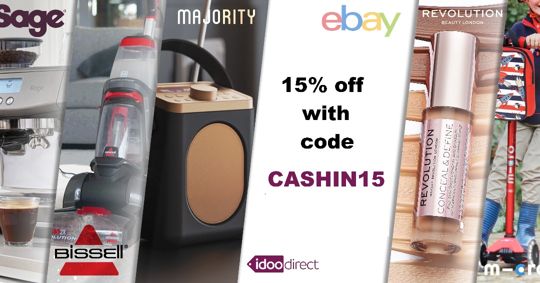 XSItems's tweet photo. Take advantage of this amazing 15% coupon code on @eBay_UK until midnight Monday 24.10.22 T&amp;C’s Apply. 15% off!! Using code CASHIN15 @ https://t.co/NLrHNEZnb6 #couponcodes #shop #eBay #sale #Deals #hotdeals #Bissell #Sage # #Halloween #Majority #Home #Garden https://t.co/fe4svgf6oE