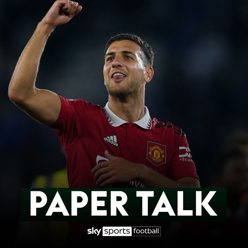 SkySportsPL's tweet photo. Diogo Dalot has reportedly emerged as a target for Real Madrid 📰