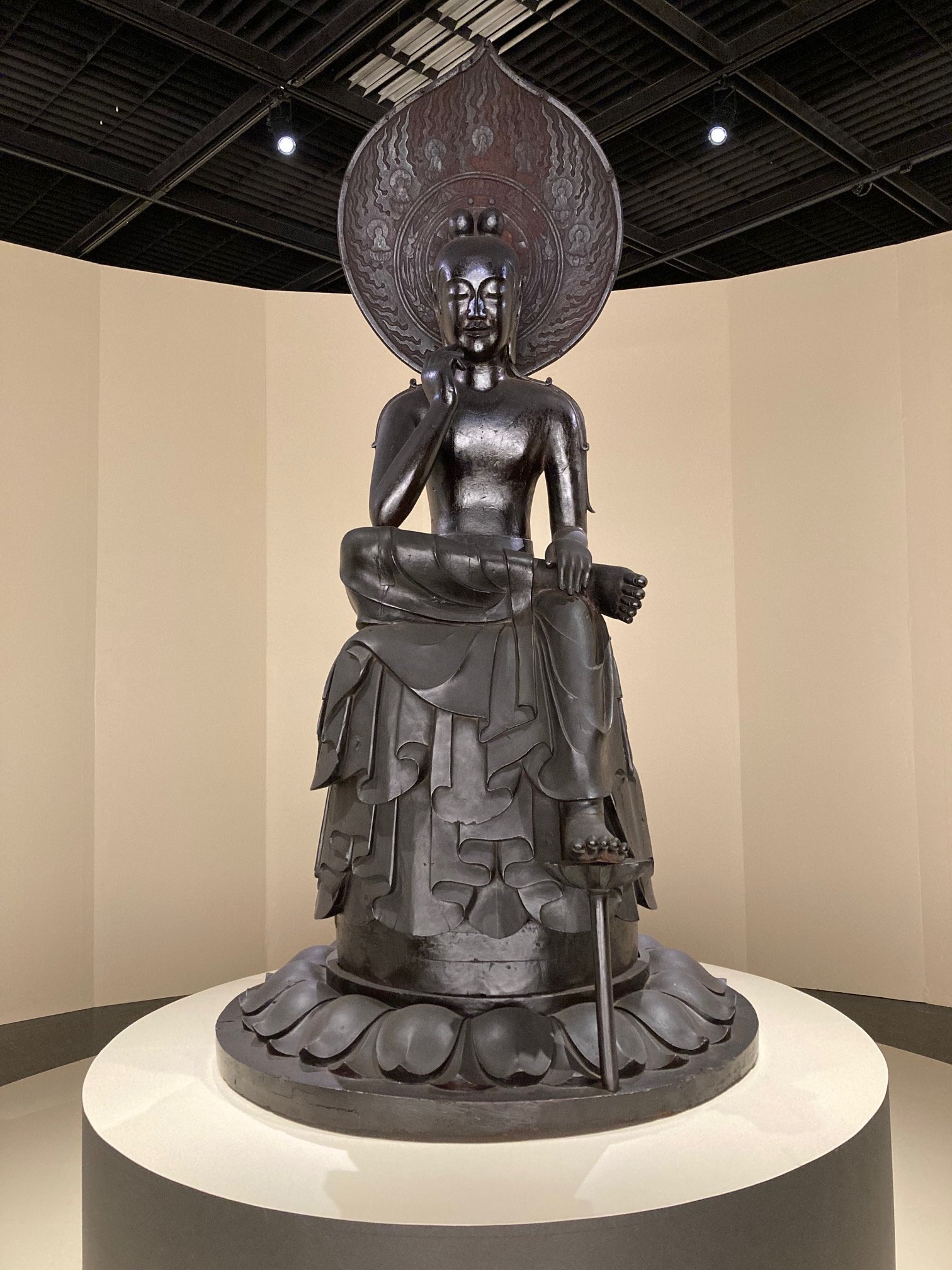 北海道立近代美術館 в X: „【国宝・法隆寺展見どころ⑪】 法隆寺