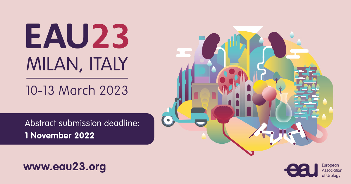 ✔️Would you like to showcase your important research to a worldwide audience of experts in #urology? ⏰ With just one week to go, the abstract submission deadline (1 November 2022 - 08:30 CET) for #EAU23 in Milan is fast approaching! Read more 👉eaucongress.uroweb.org/scientific-pro…