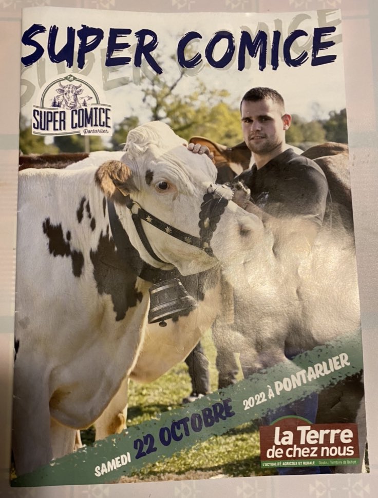 ChLambert_FICT's tweet photo. À tous ceux qui doutent de la passion des #jeunes pour l’ #élevage laitier, ignorent le lien entre #vaches + #carbone capté en prairies + #biodiversity , inventent des pseudos-produits alternatifs au lait, à la #viande…passez par le @Doubscd25 !
Respect aux leaders clairvoyants. https://t.co/UNt7LdFJ8d