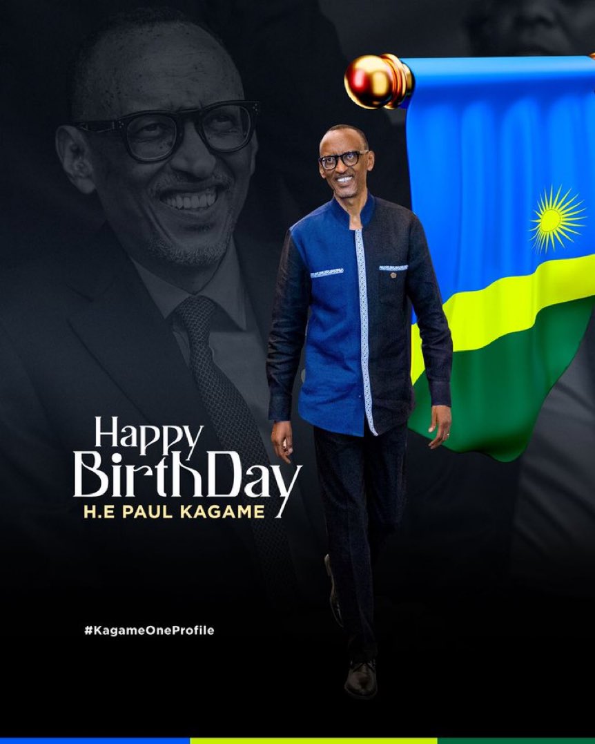Isabukuru nziza #PerezidaWacu #Kagame Urakaramba Ingoma ibihumbi Live longer and healthier
