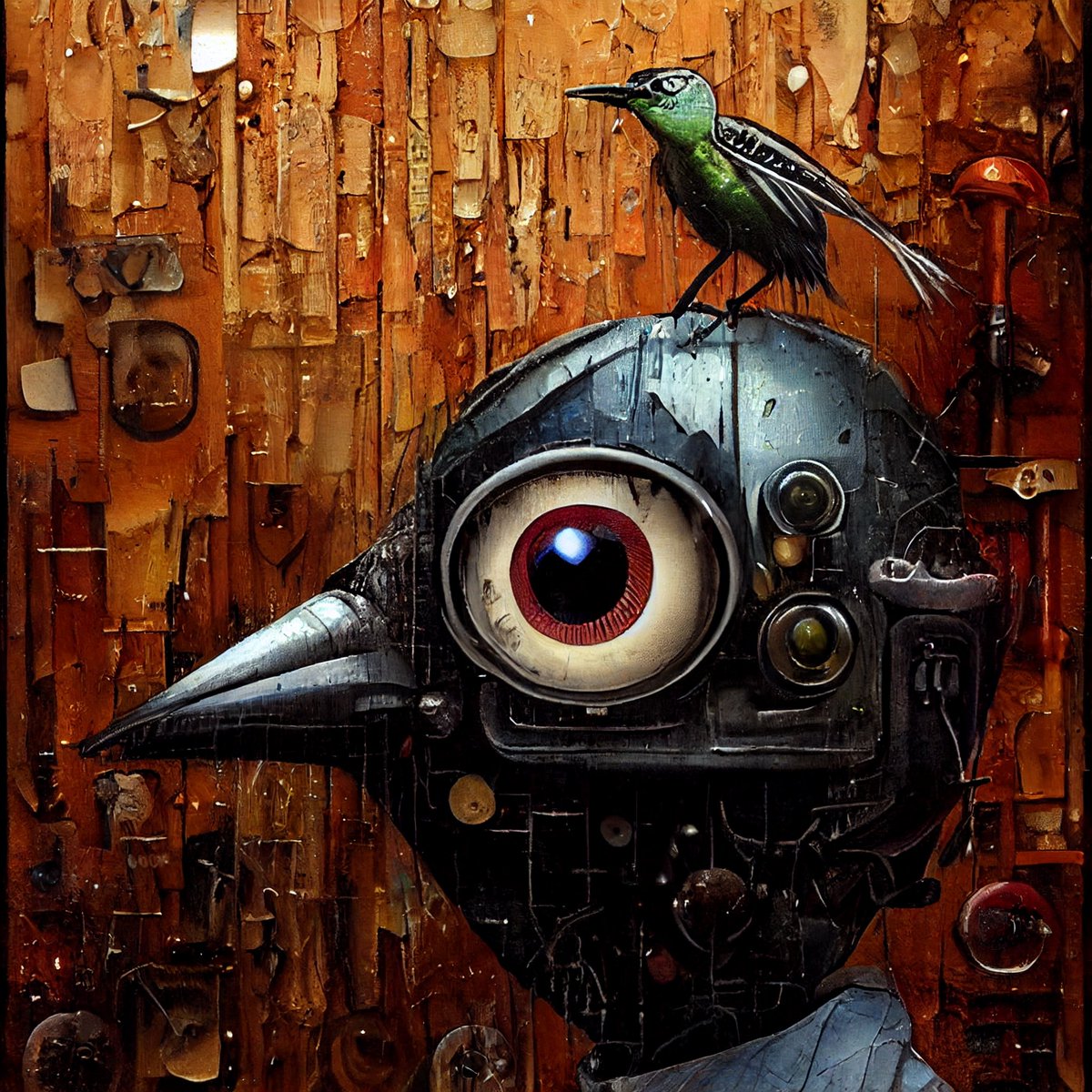 FlockingAI's tweet photo. Mia
https://t.co/s4NPyH8uV0
#FlockingAI #Art #Birds #AiArt #ai #artwork #aiartdaily #digitalart #picoftheday #aigeneratedart #animal #animalart #artistofinstagram #artofinstagram #dailyart #dalle2 #digitalillustration #generativeart #midjourney #midjourneyai #midjourneyart https://t.co/R0scp0ikwh
