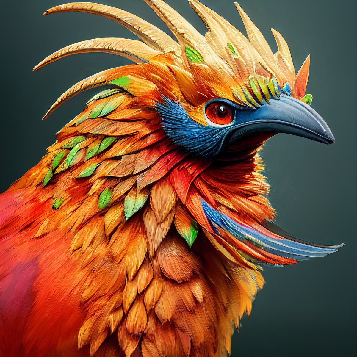 FlockingAI's tweet photo. Victor
https://t.co/HwBGt6BIXS
#FlockingAI #Art #Birds #AiArt #ai #artwork #aiartdaily #digitalart #picoftheday #aigeneratedart #animal #animalart #artistofinstagram #artofinstagram #dailyart #dalle2 #digitalillustration #generativeart #midjourney #midjourneyai #midjourneyart https://t.co/l7K0GE5F0d