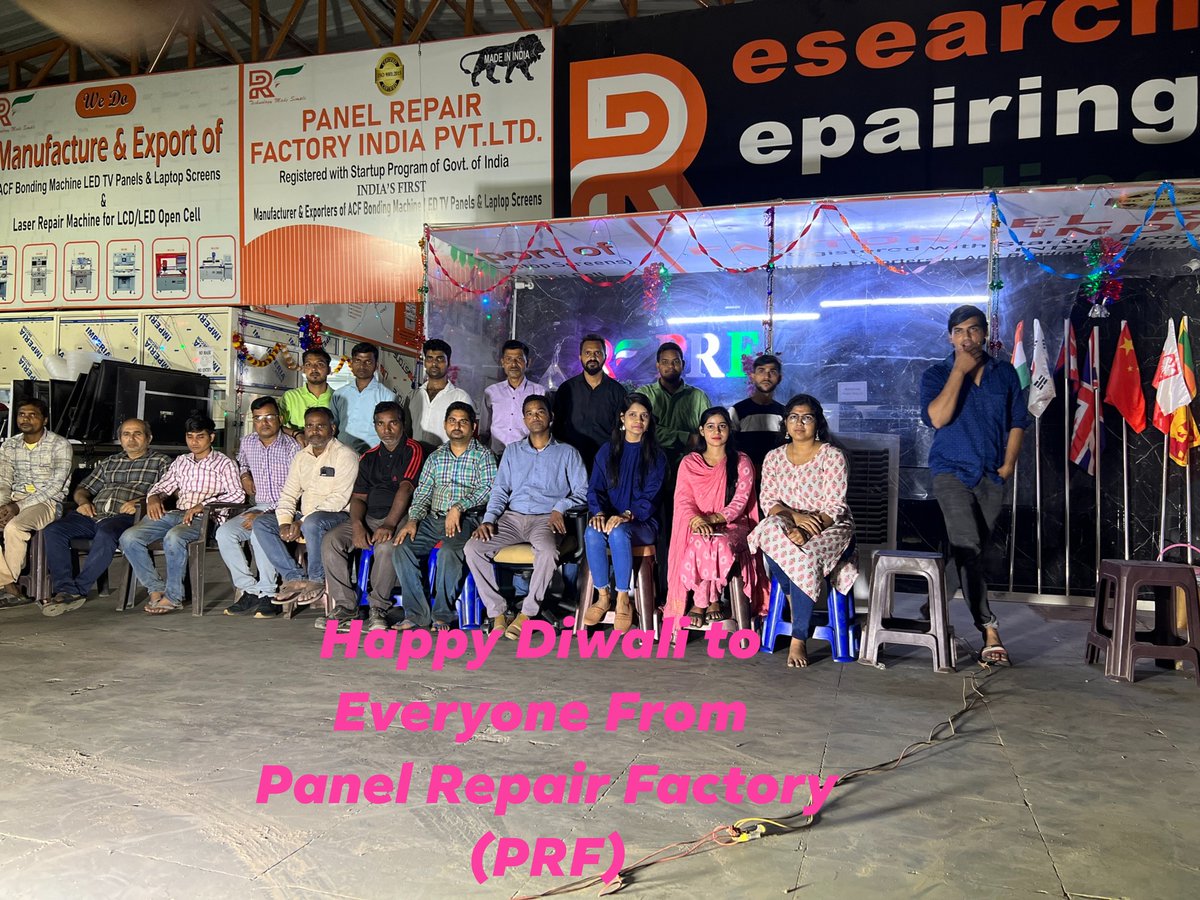 PanelFactory's tweet photo. Happy Diwali to Everyone From Panel Repair Factory (PRF) 22/10/2022 https://t.co/OVODXRZI8o