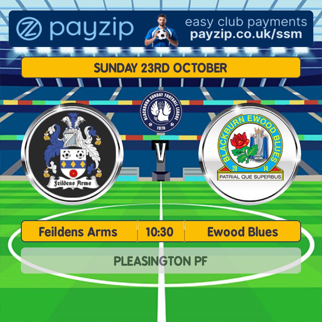 Match day!!!

Game today against a strong Ewood Blues side. As we look to turn the tide and get our first league Win of the season. 

#UTF 🔵⚪️