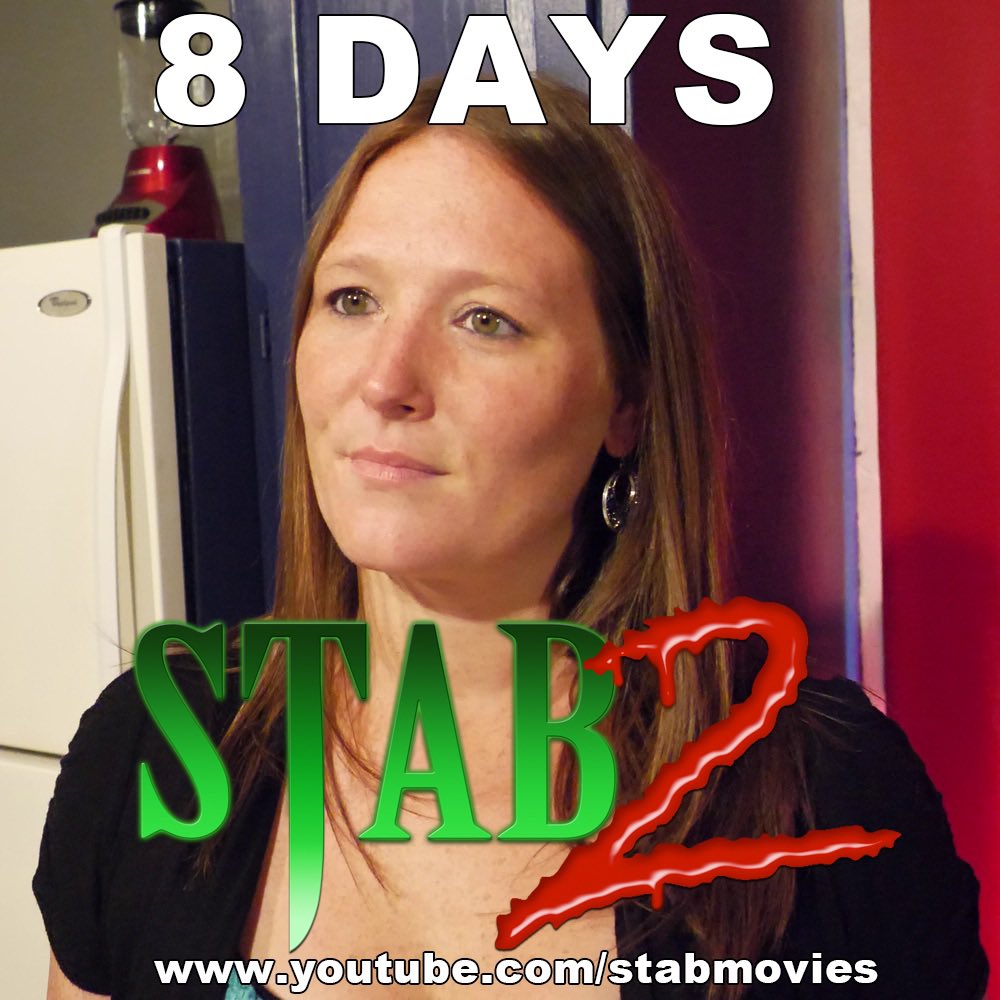 stabmovies's tweet photo. #Stab2 premieres in 8 days on our YouTube and website! YouTube channel members can watch the movie now!  https://t.co/3TIsPHosTF https://t.co/Ux8ykTtQ3l #scream #stab #screammovies #stabmovies #ghostface #horror #movies https://t.co/TuaUv4kn9L