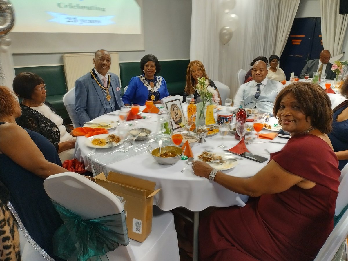 We are rounding the evening off with the 25th Anniversary Dinner for the Educare Foundation. The Foundation supports the African-Caribbean and wider community with health checks, advice and more, so we are delighted to be invited to share their celebrations tonight.