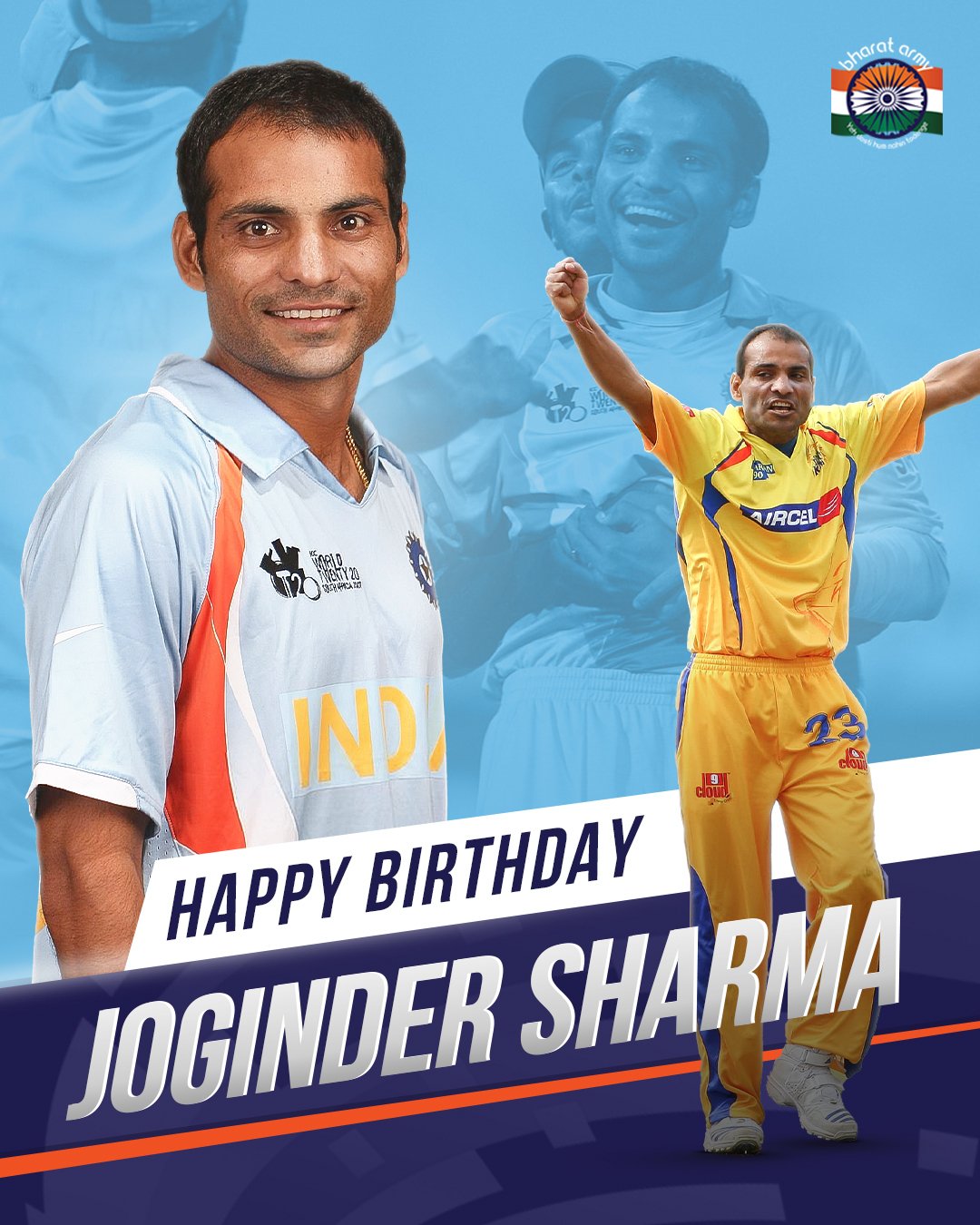 Happy birthday final over specialist Joginder Sharma 