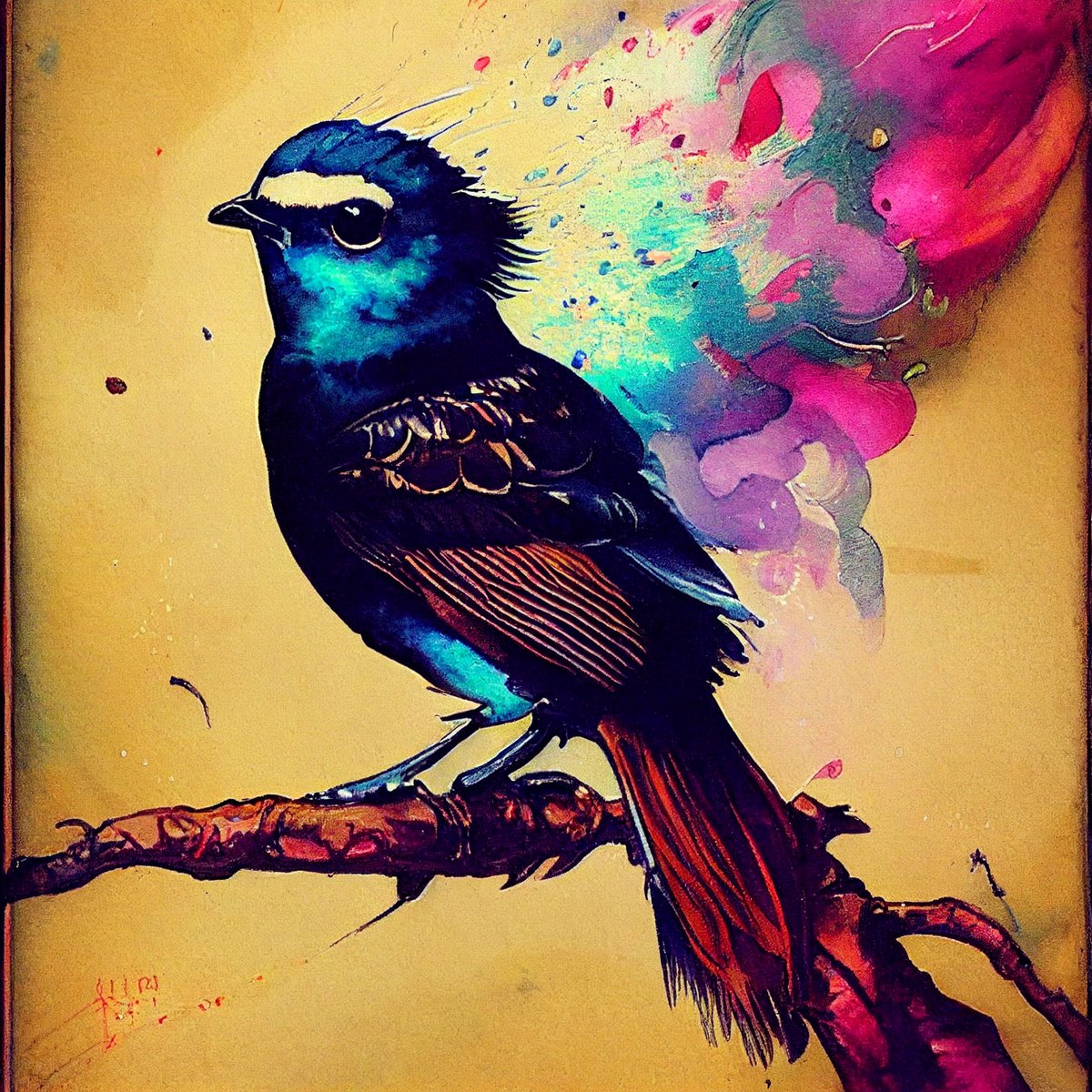 FlockingAI's tweet photo. Zoey
https://t.co/jKETDtoxlY

#FlockingAI #Art #Birds #AiArt #ai #artwork #aiartdaily #digitalart #picoftheday #aigeneratedart #animal #animalart #artistofinstagram #artofinstagram #dailyart #dalle2 #digitalillustration #generativeart #midjourney #midjourneyai #midjourneyart https://t.co/cIDwgAfTr8