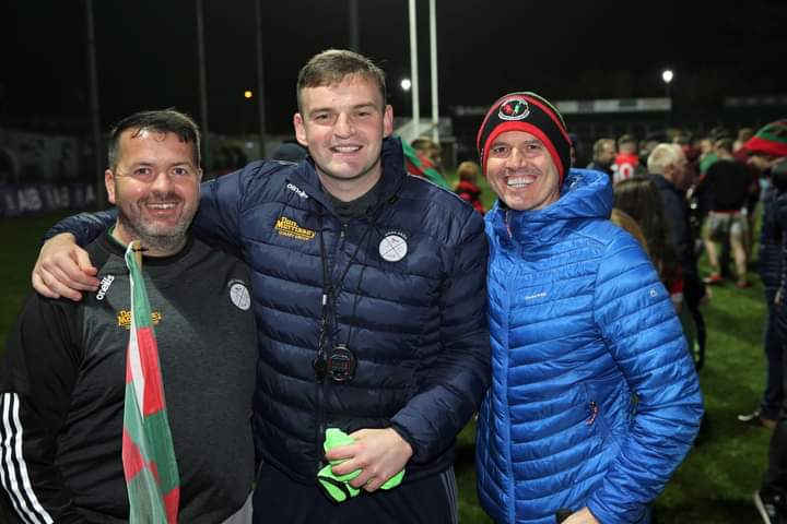 Some happy faces on NCP pitch last night after Palatine defeated St Pat's Wicklow in 1st Rd of Leinster Club ! Played lovely football too ! <a href="/Carlow_GAA/">Carlow GAA</a> <a href="/PalatineGAA/">Palatine GAA</a>