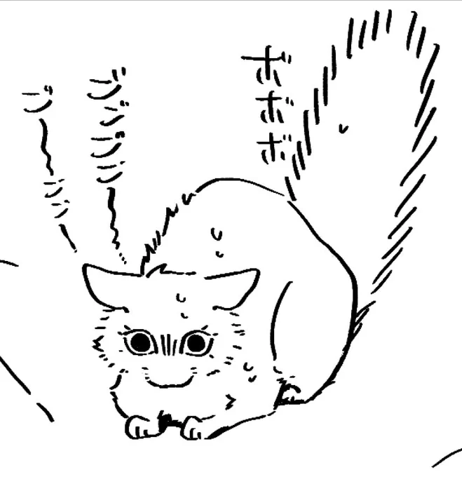 漠然としたぽんぺでぺんいれ気力が湧かないので猫ろ様の落書き追加=^・ω・^=https://t.co/dc7KEYy4tX 