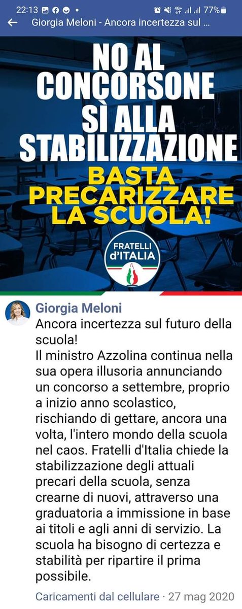 FigusSimonetta's tweet photo. @GiorgiaMeloni https://t.co/t0O5q7L0bC