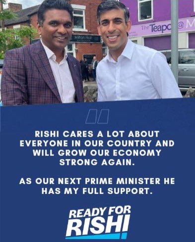 I am #ReadyForRishi #Rishi @RishiSunak