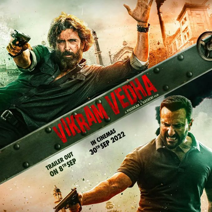 TradeBOC's tweet photo. #VikramVedha 21 Days Update:
Budget - 150 Cr
India nett - 77.91 Cr
India gross - 91.93 Cr
Overseas - 42 Cr
Worldwide Gross - 133.93 Cr
Verdict - FLOP
#HrithikRoshan #SaifAliKhan #VikramVedhaReview https://t.co/r1XUkDw2Ah