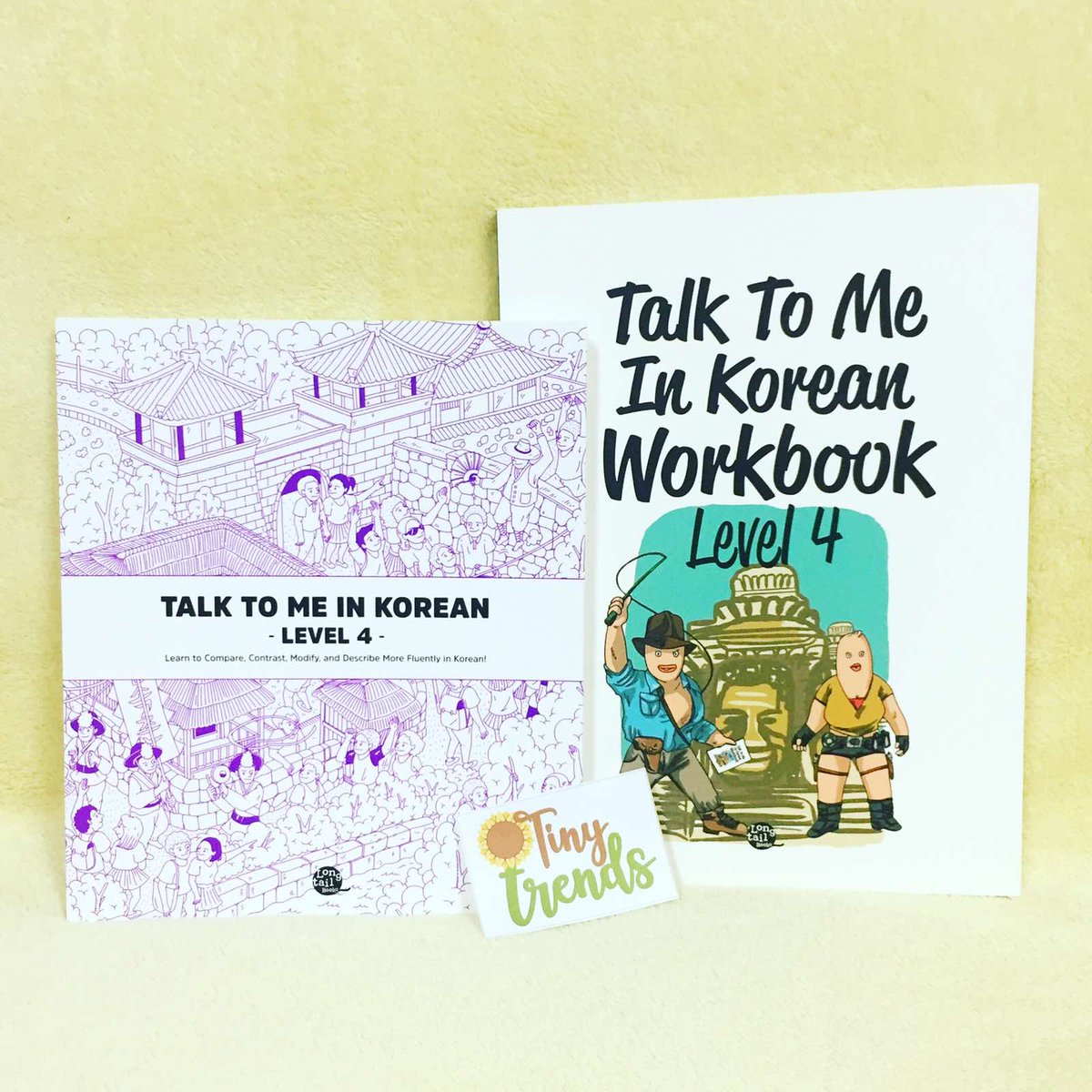 tinytrendsph's tweet image. If you're looking for a way to improve your Korean grammar skills, there's no better way than with the Talk To Me in Korean Level 4 Grammar Textbook and Workbook Set.
.
#koreanbook #koreananguage #hangeul #talktomeinkorean #learnkorean #tinytrends #TinyTrendsPH #korean
