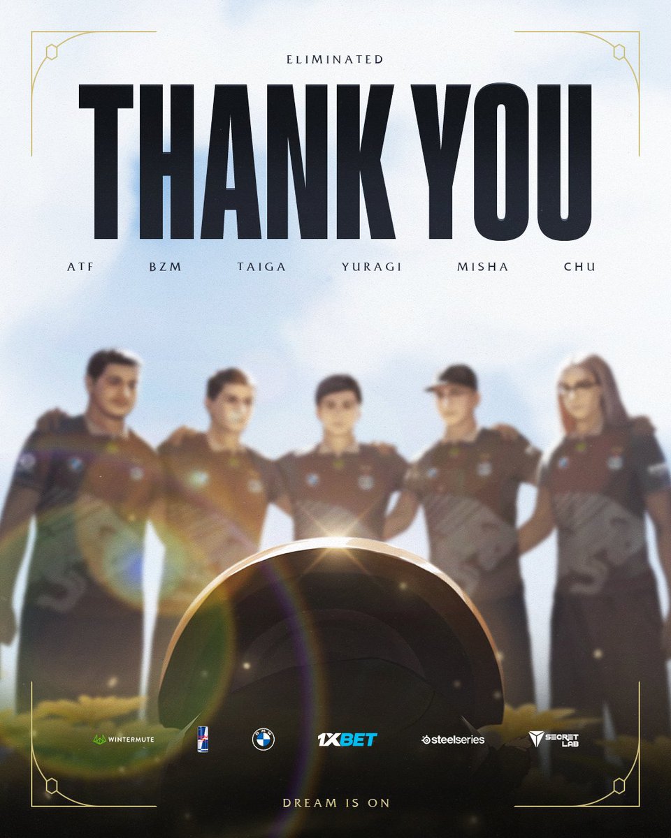 OGesports's tweet photo. It was our first run. We gave it our all, that's all that matters.

Thanks everyone for your support throughout this whole season, epic stories need time to be written.

We will come back for our revenge. 

GGWP ❤️ https://t.co/KXcwOT9ON3