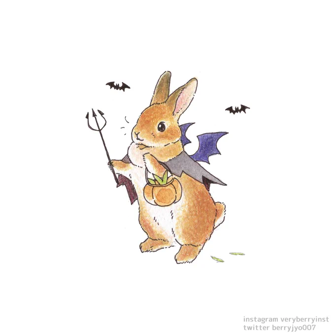Halloweenこれで飼い主さんをツンツンしていたずらしちゃおっかな〜毎日投稿998日目 #Halloween #ハロウィン 