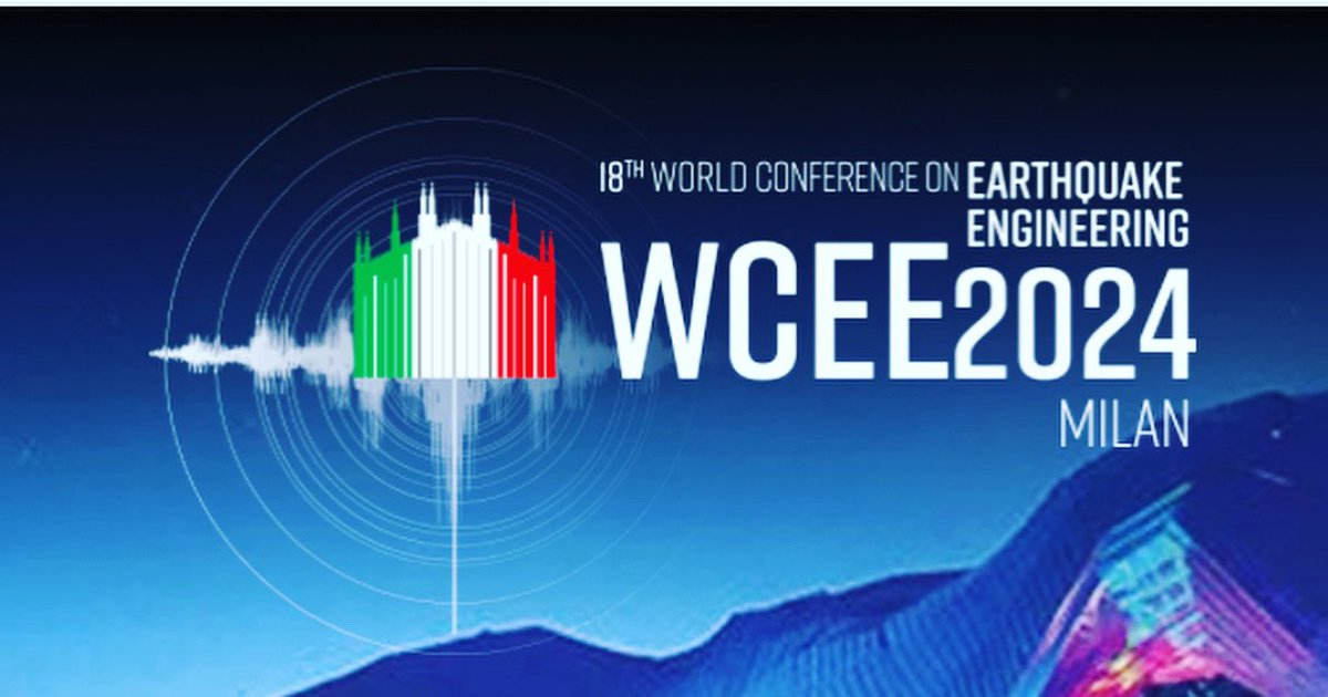 #WCEE2024
Milano diventa la #capitale dell’ingegneria #sismica.
La World Conference on Earthquake Engineering (WCEE) è l'evento internazionale più #importante per fare il punto sulla sismica e non solo a livello scientifico.
#fpcitalia #freyssinet #ingegneria #safetyfirst