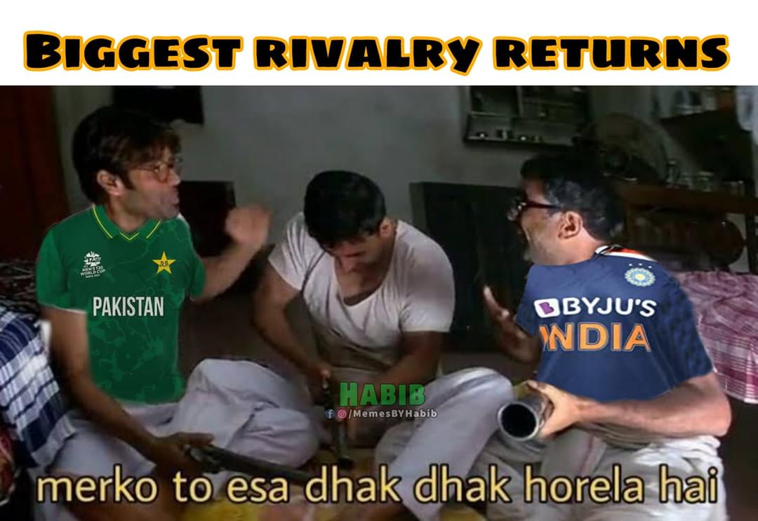 MemesByHabib's tweet photo. India won the toss and elected to bowl first.
#ICCT20WorldCup2022 #PakVsInd https://t.co/xyO1pyzWyA