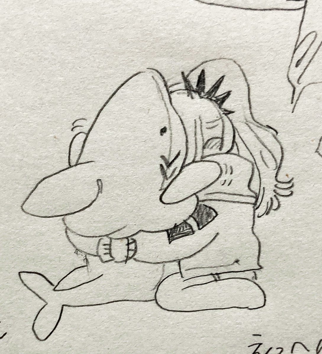 🌈 いつでも1番近くにいるヨ...🦈   hhjrさんらくがきセット 