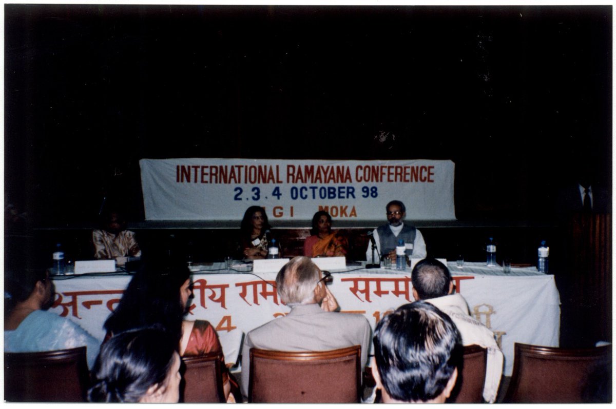 In 1998, Mauritius hosted the 'International Ramayana Conference'. Narendra Modi was invited to attend the conference in Moka.

Modi spoke with great zeal about the life of Bhagwaan Sri Ram, leaving a lasting impression on those in attendance.