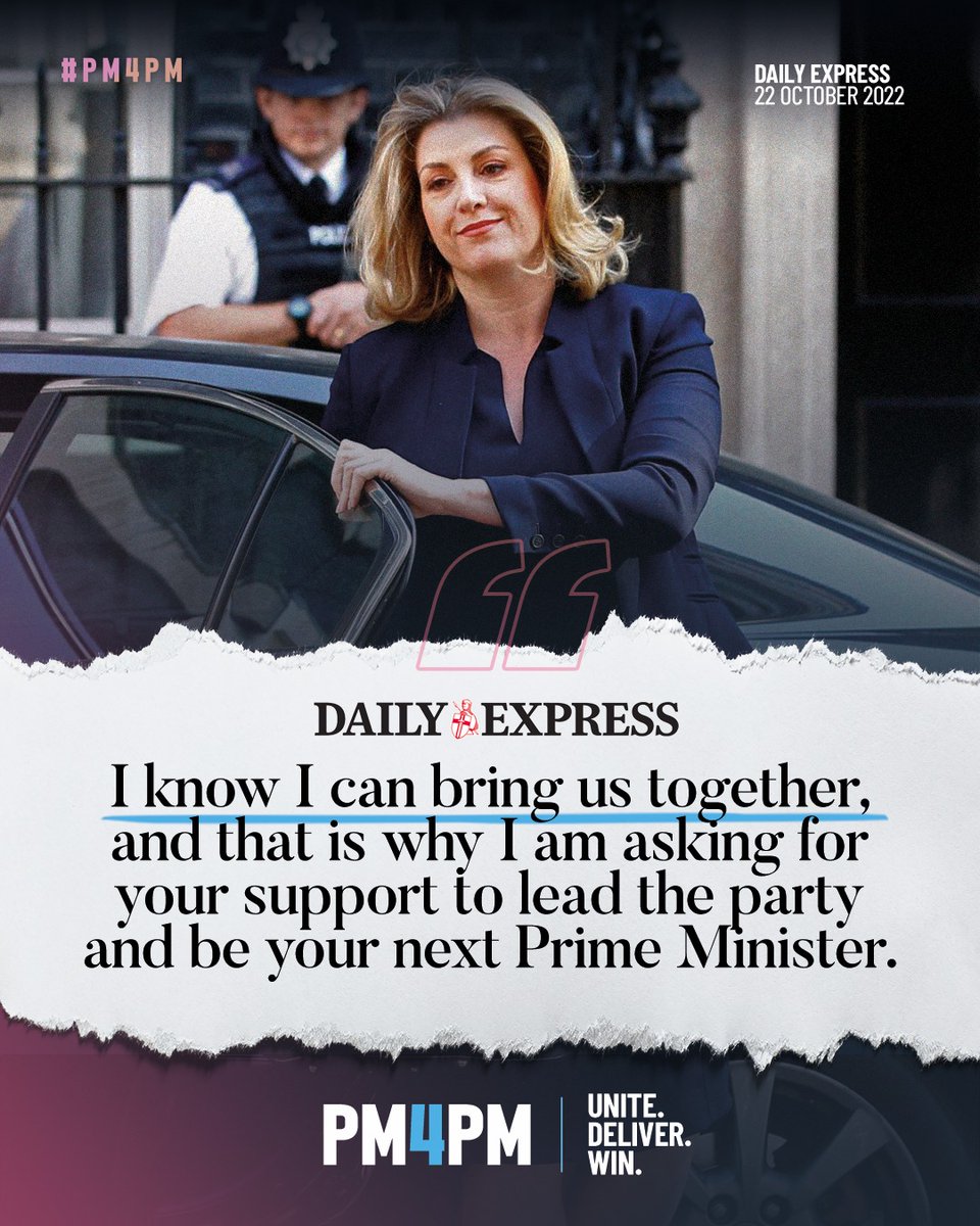 Facing grave challenges, we have let ourselves become distracted by internal disputes. It is not good enough.

It is time to unite the party, and unite the country.

#PM4PM

📰: @daily_express

express.co.uk/comment/expres…