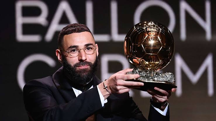 Karim Benzema Ballon'd'or'un sahibi oldu.