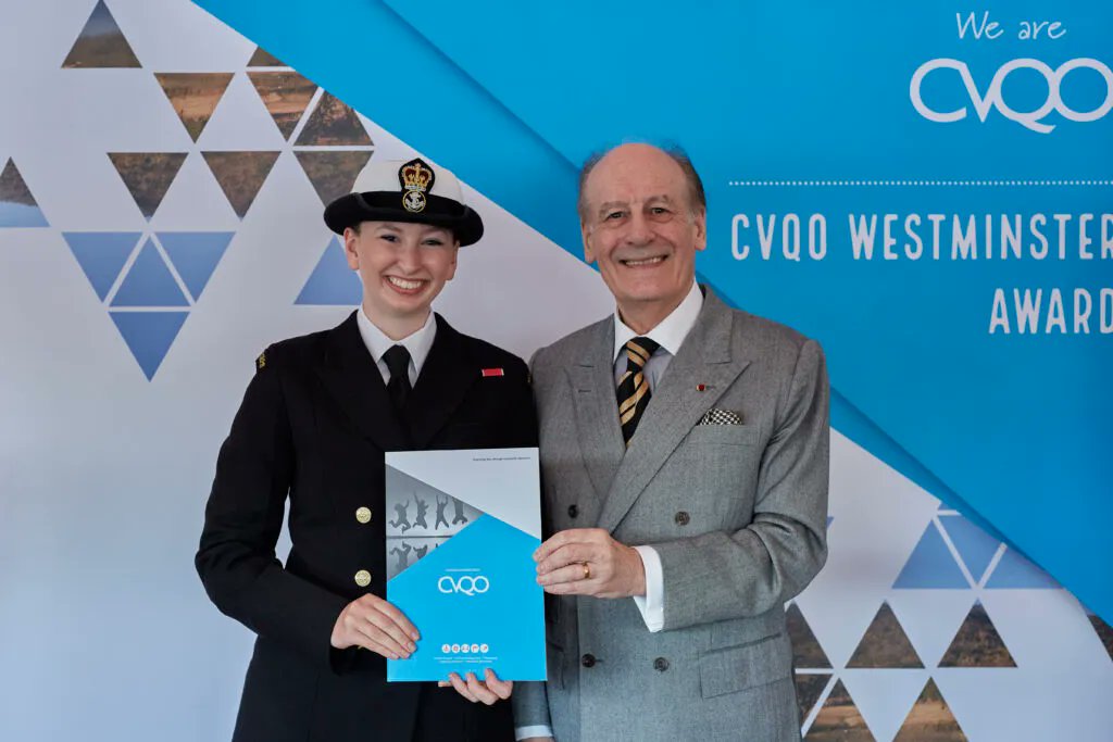 "CVQO is such an amazing organisation, the provision of its qualifications through the <a href="/SeaCadetsUK/">Sea Cadets</a> has been a life changer. I honestly don’t know where I would be now if those qualifications had not been available to me."

Read Apple Jane's story here >> buff.ly/3osHpPE