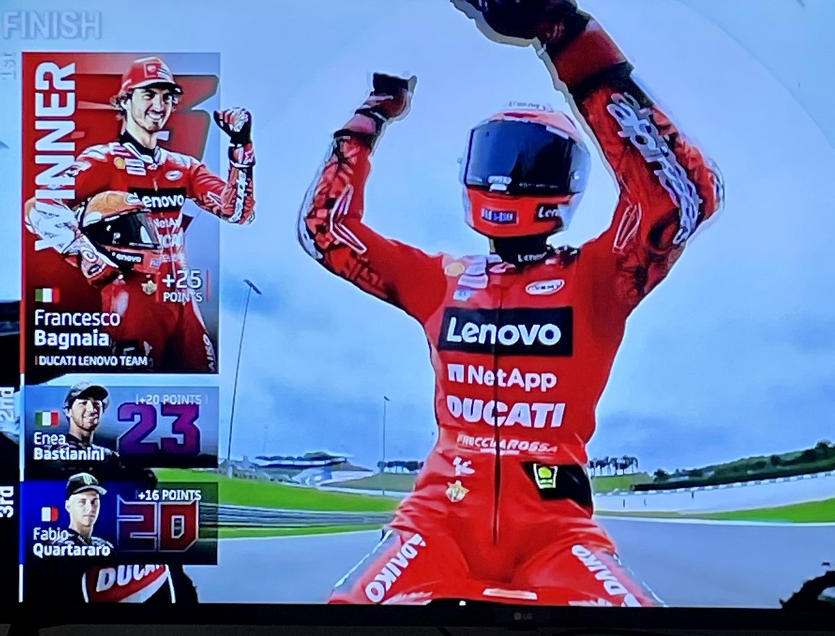 Fully supported by Enea Bastianini and other Ducati riders since start line began <a href="/MotoGP/">MotoGP™🏁</a>